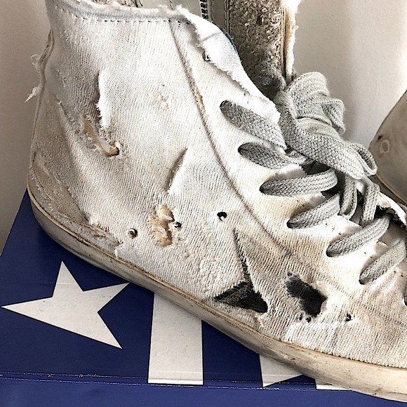 GGDB LIKE NEW in box Francy Slide High Top Sneaker - Picture 9 of 16